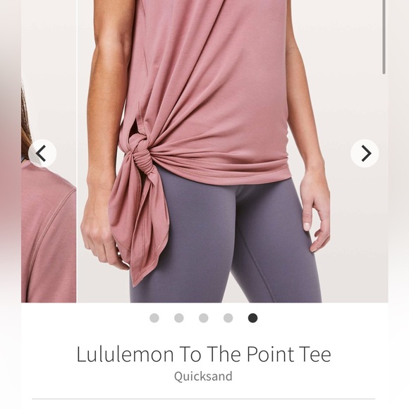 Lululemon to the point tee - Picture 3 of 9